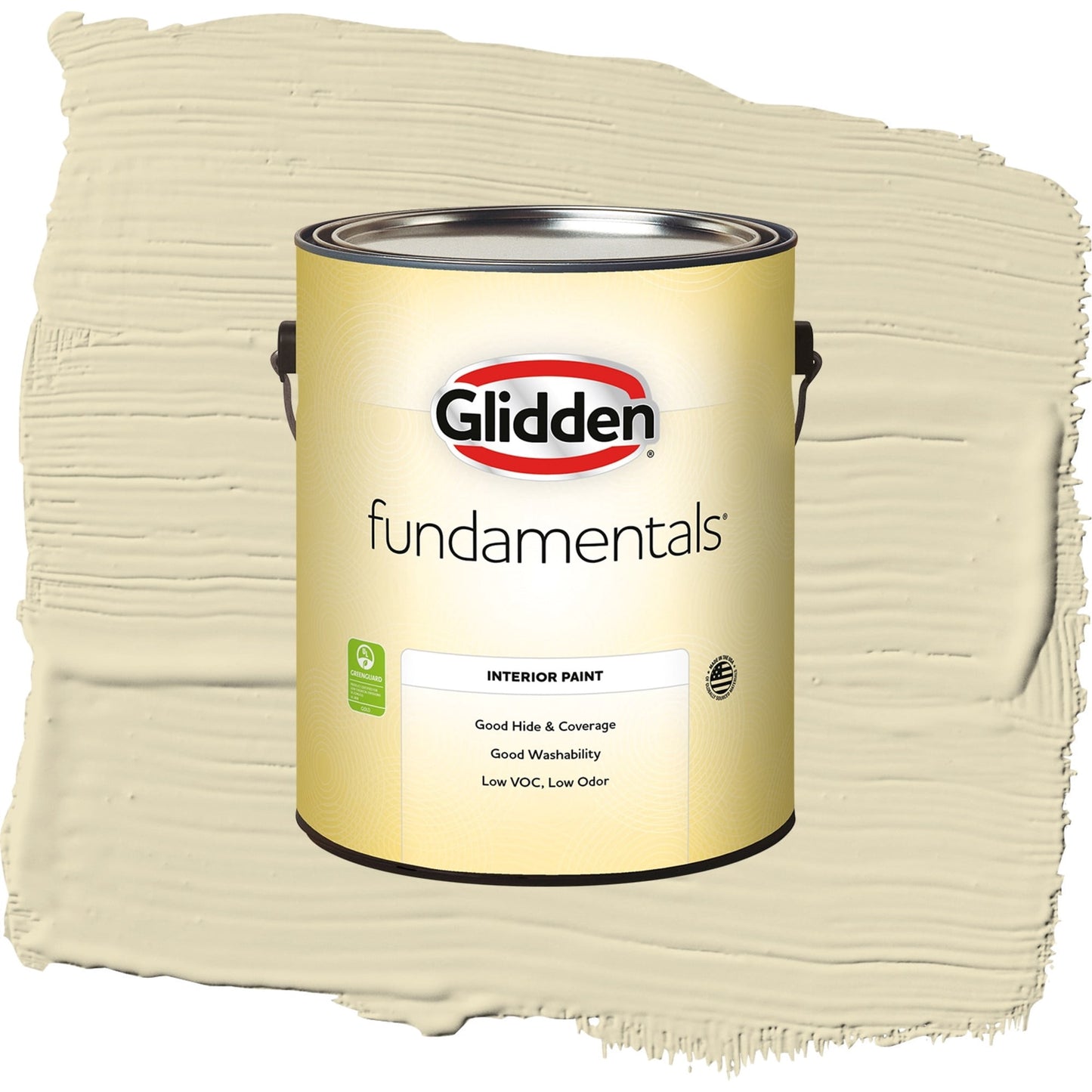 Glidden Fundamentals Namaste / Green, Eggshell Interior Paint, 1 Gallon