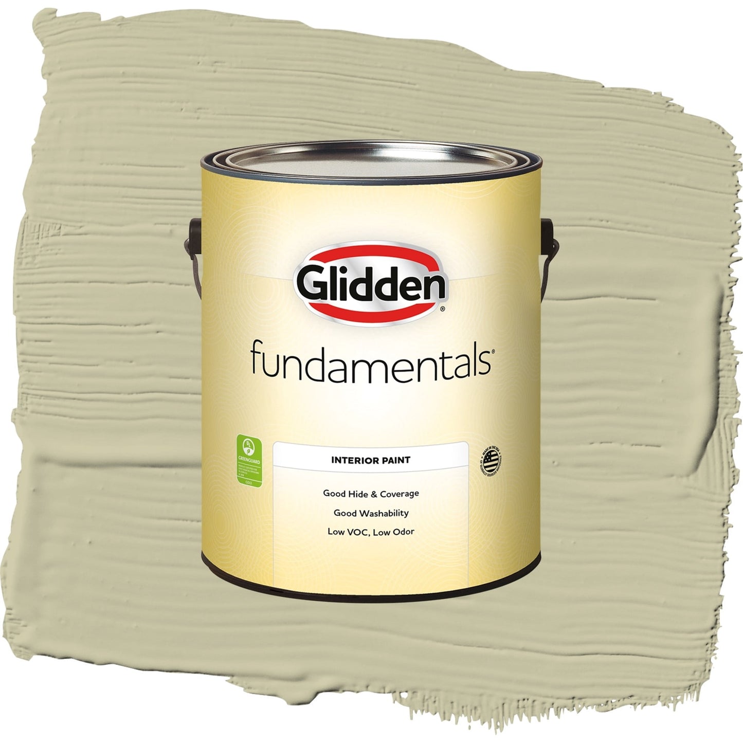 Glidden Fundamentals Northern Landscape / Green, Eggshell Interior Paint, 1 Gallon