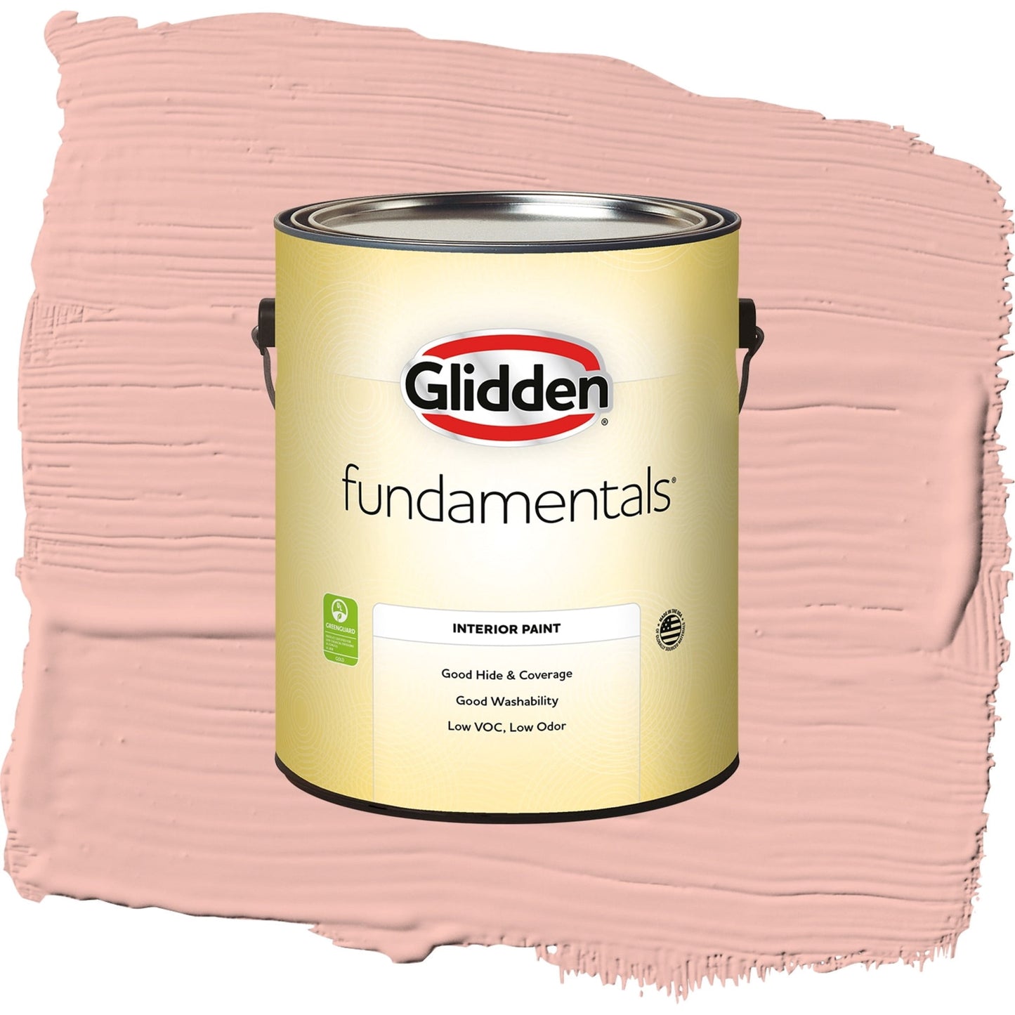 Glidden Fundamentals Peach Beige / Red, Eggshell Interior Paint, 1 Gallon