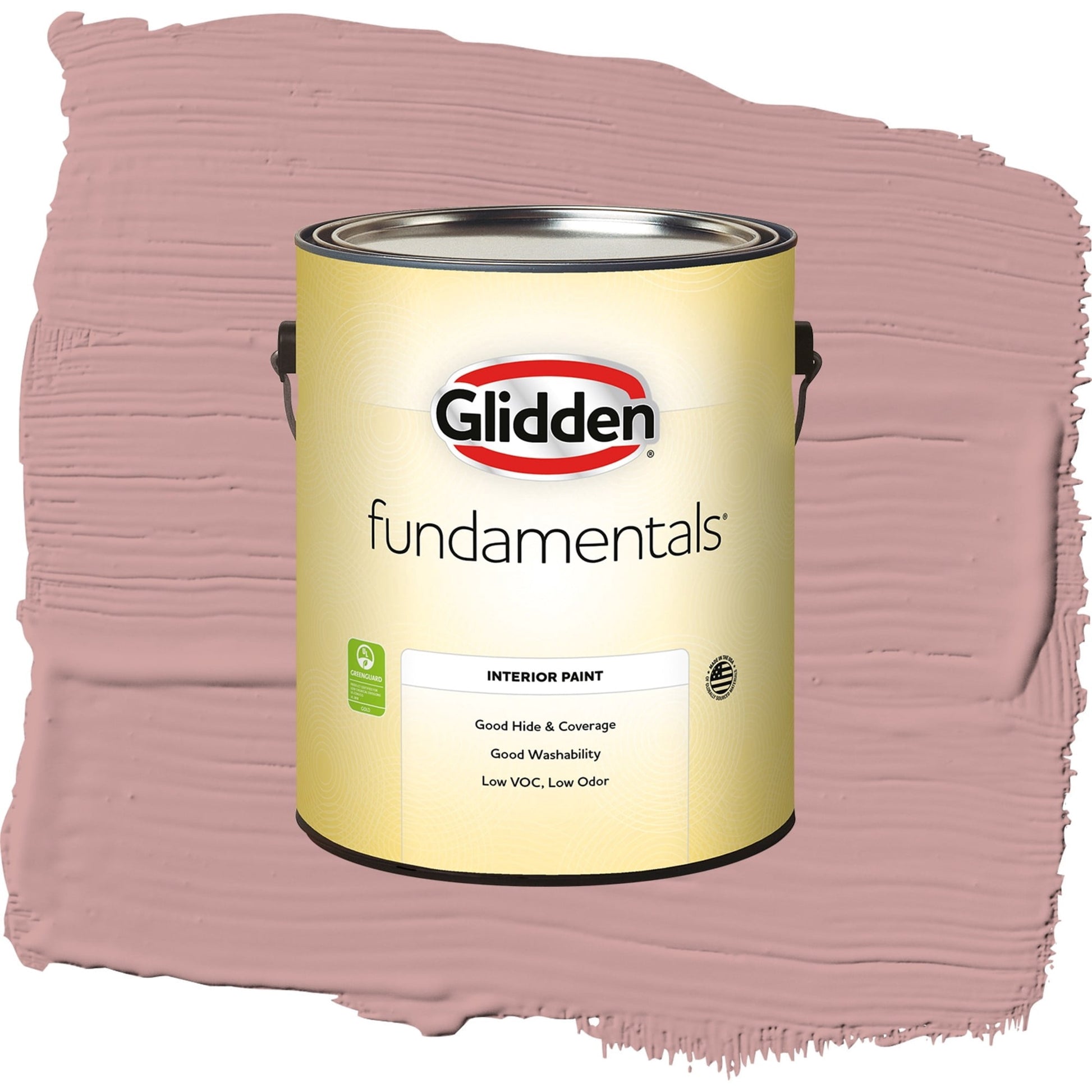 Glidden Fundamentals Pepperberry / Pink, Eggshell Interior Paint, 1 Gallon