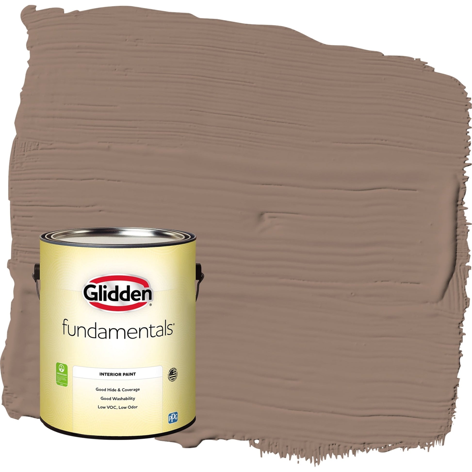 Glidden Fundamentals Peppered Pecan / Tan, Eggshell Interior Paint, 1 Gallon