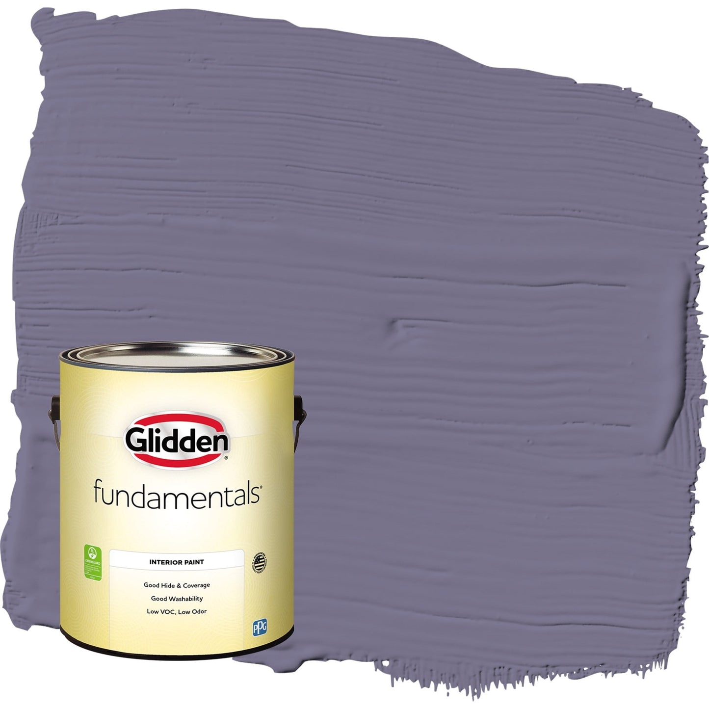Glidden Fundamentals Plum Shade / Purple, Eggshell Interior Paint, 1 Gallon