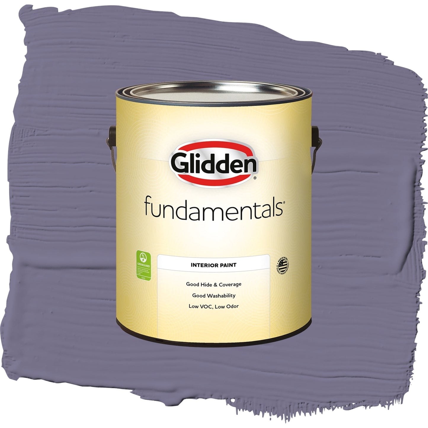 Glidden Fundamentals Plum Shade / Purple, Semi-Gloss Interior Paint, 1 Gallon