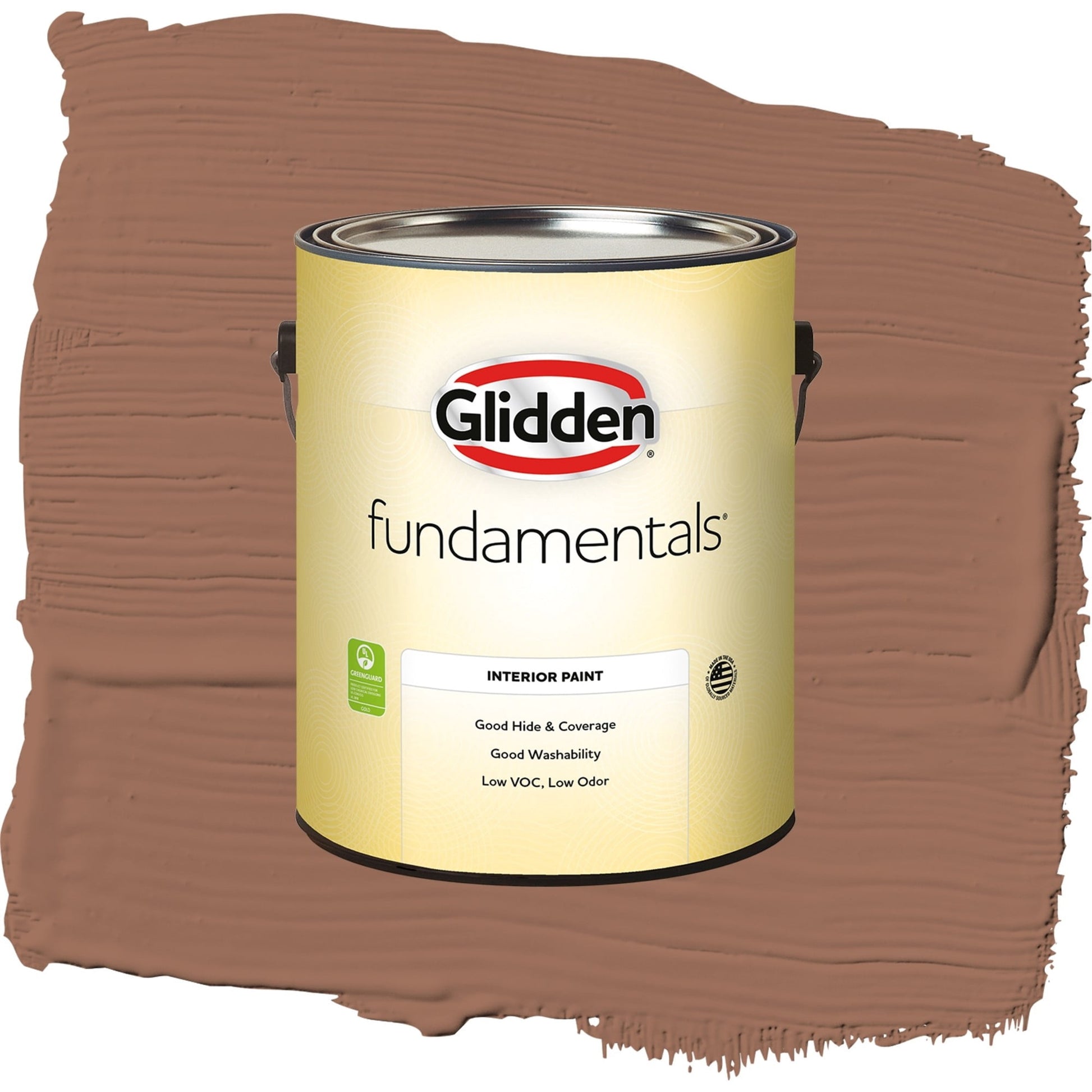 Glidden Fundamentals Prairie Fire / Beige, Eggshell Interior Paint, 1 Gallon