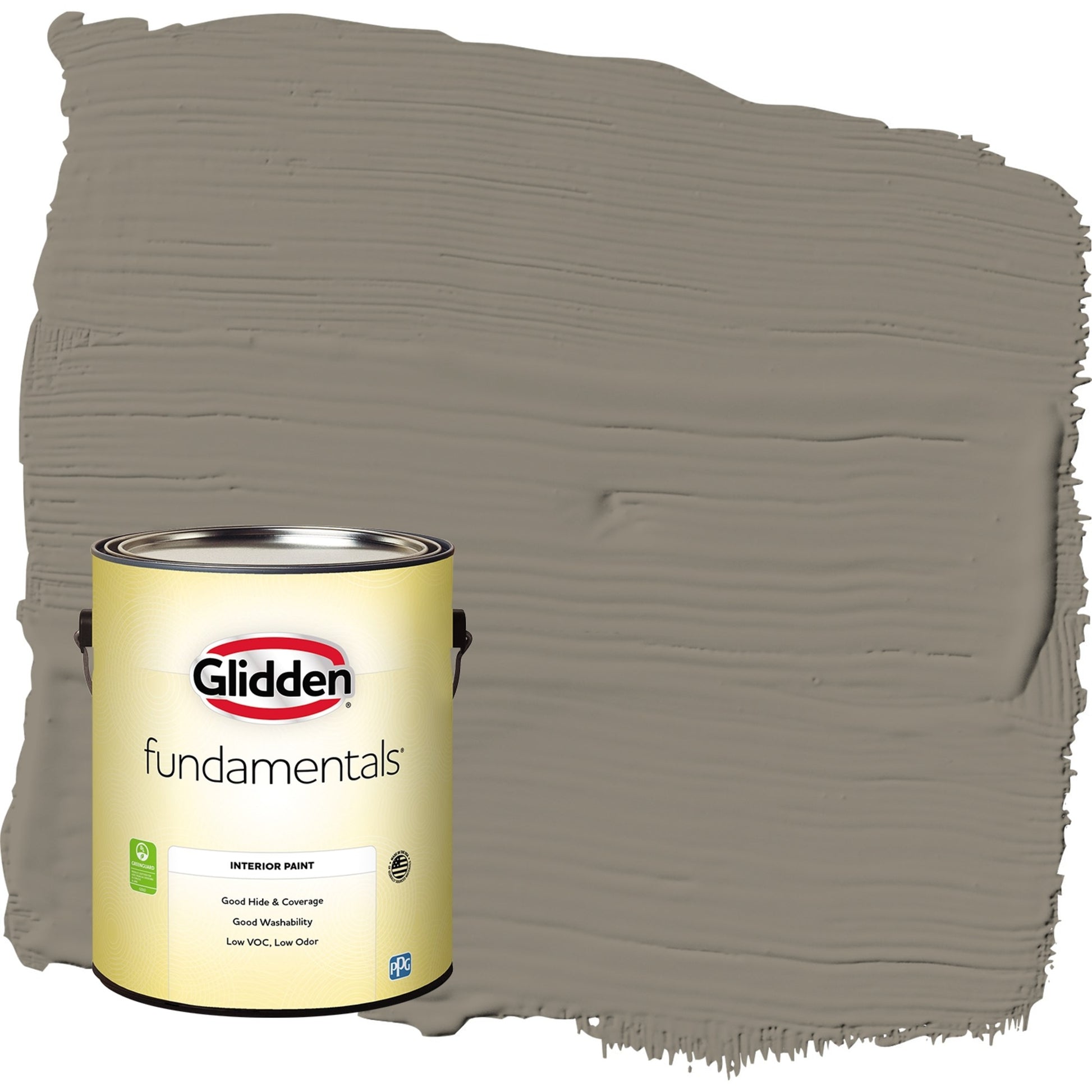 Glidden Fundamentals Roller Coaster / Tan, Eggshell Interior Paint, 1 Gallon