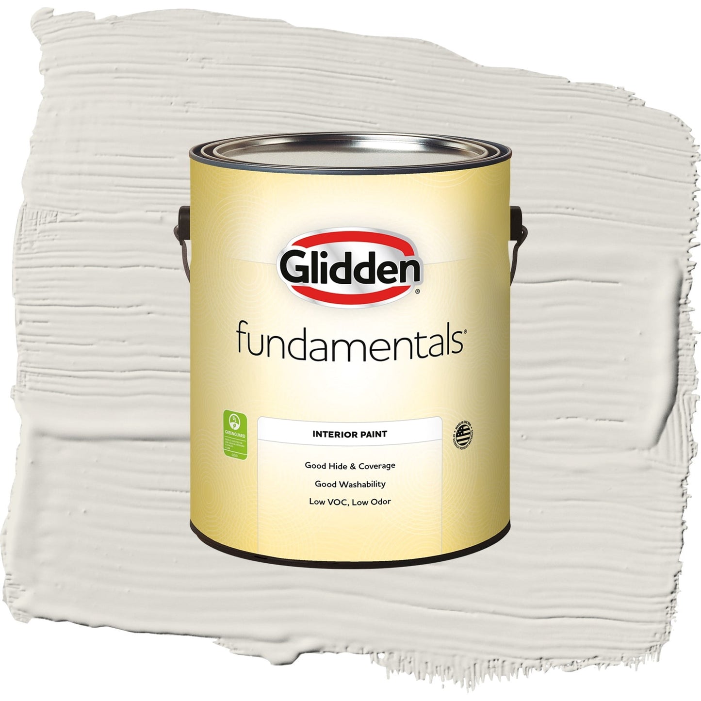 Glidden Fundamentals Shark / Beige, Eggshell Interior Paint, 1 Gallon