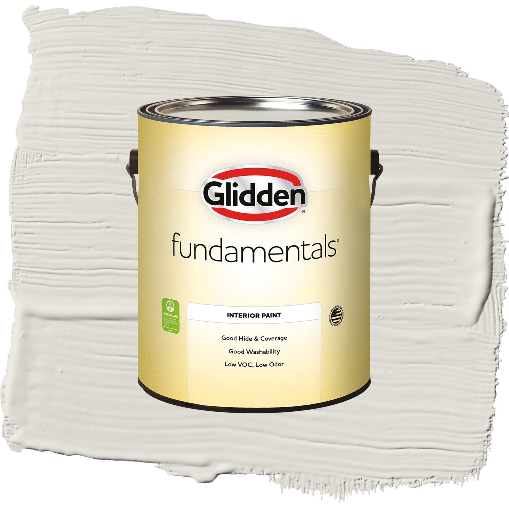 Glidden Fundamentals Shark / Beige, Eggshell Interior Paint, 1 Gallon