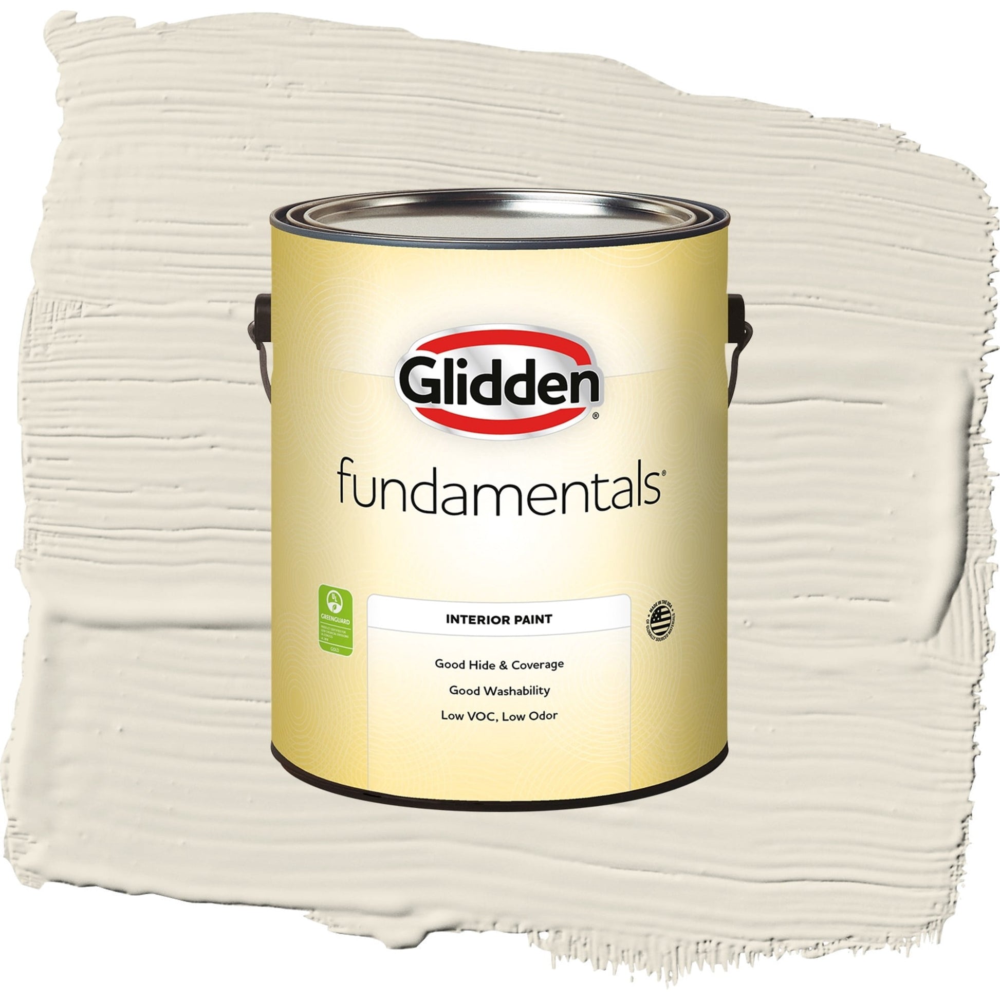 Glidden Fundamentals Southern Breeze / Beige, Eggshell Interior Paint, 1 Gallon