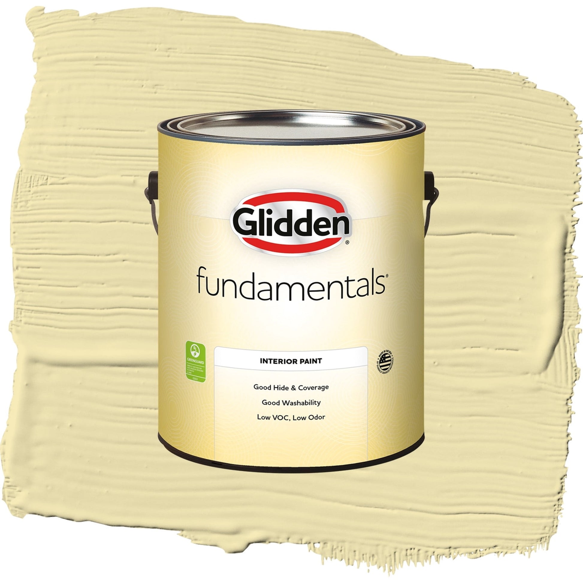 Glidden Fundamentals Star Bright / Green, Eggshell Interior Paint, 1 Gallon