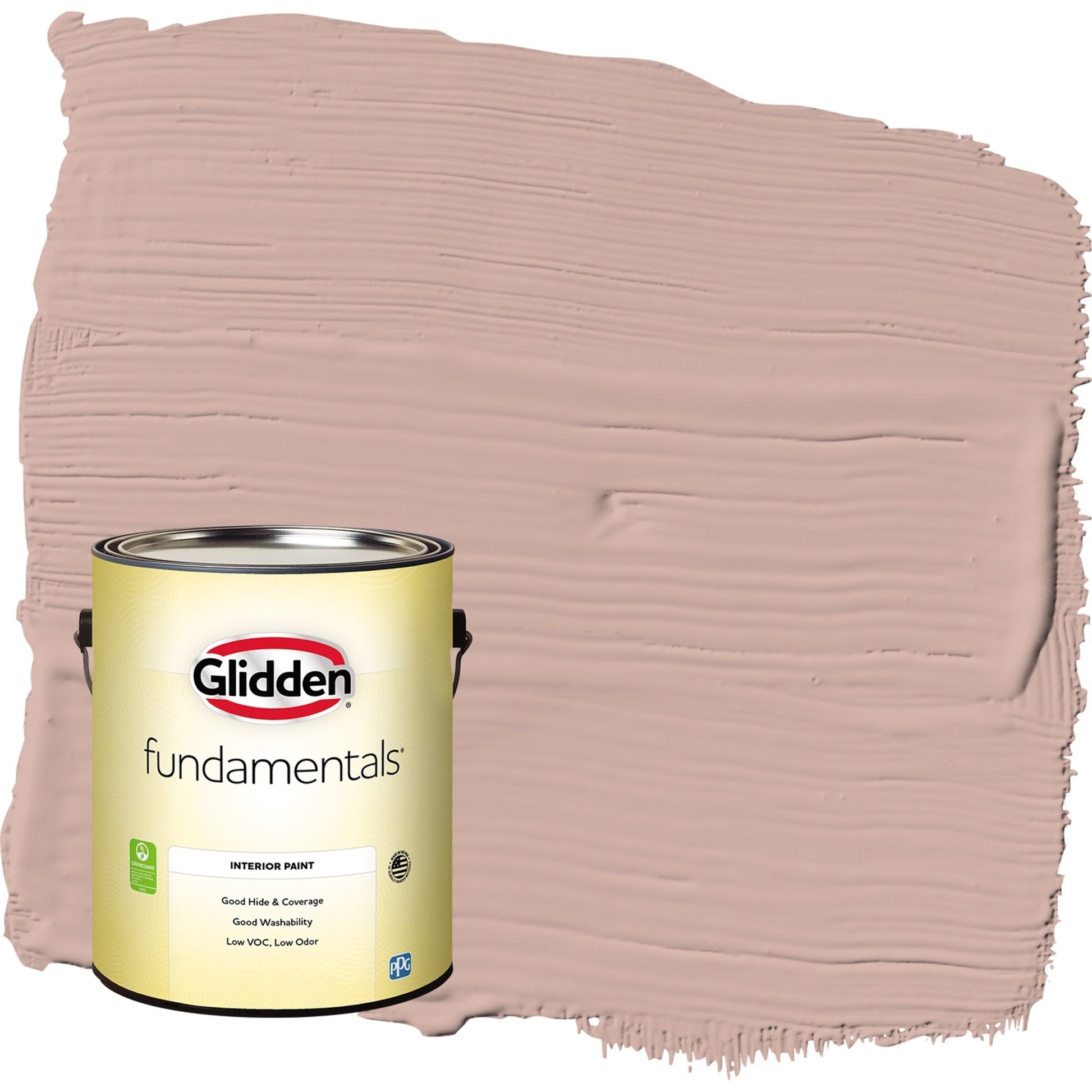 Glidden Fundamentals Velveteen Crush / Pink, Eggshell Interior Paint, 1 Gallon