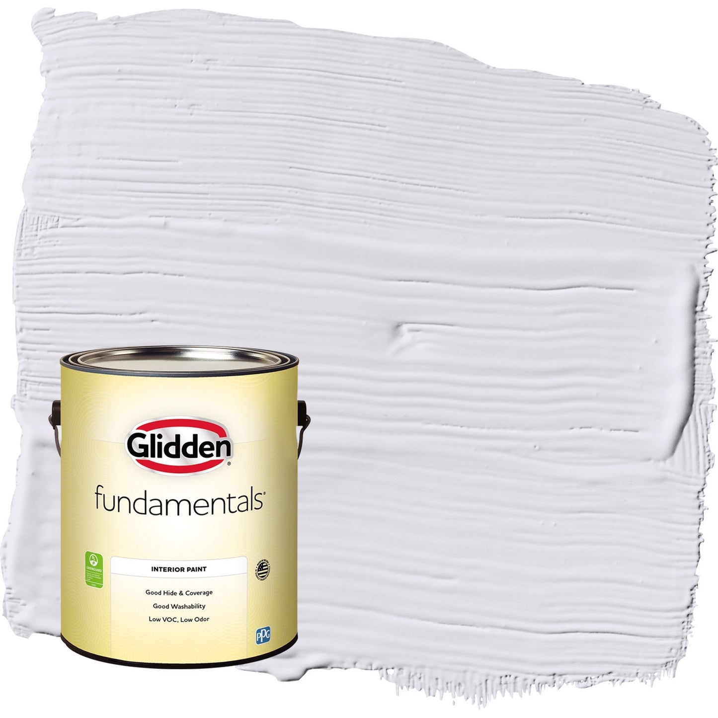 Glidden Fundamentals Violeta Eco / Pintura Interior de CÃ¡scara de Huevo Morada, 1 GalÃ³n
