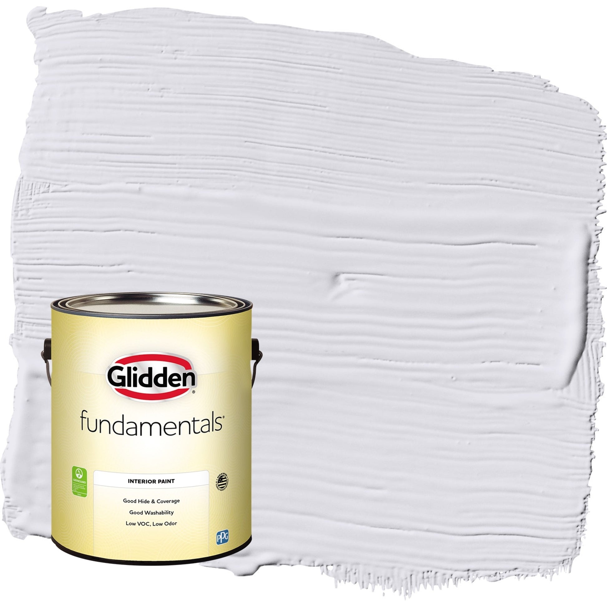 Glidden Fundamentals Violeta Eco / Pintura Interior de CÃ¡scara de Huevo Morada, 1 GalÃ³n