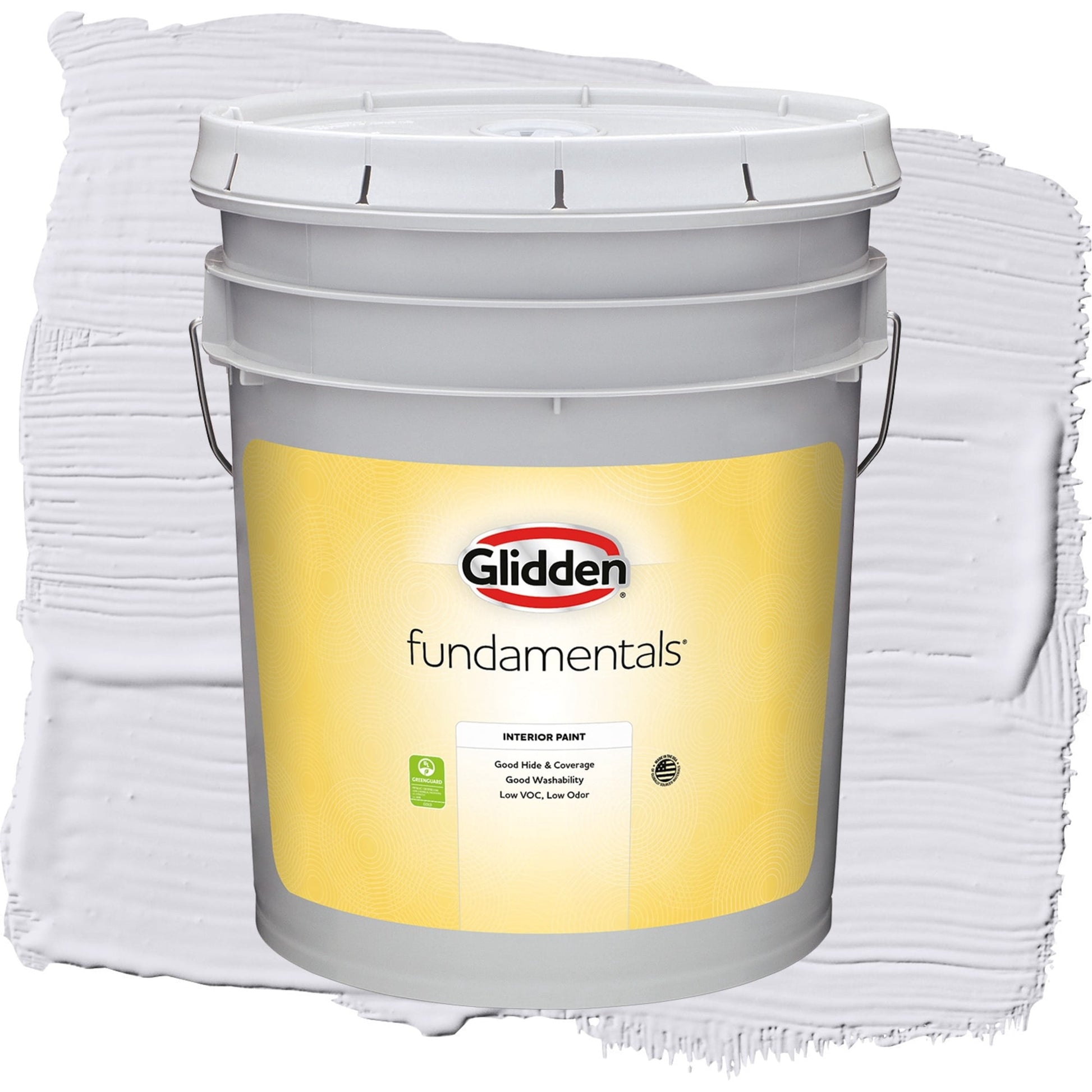 Glidden Fundamentals Violet Echo / Purple, Eggshell Interior Paint, 5 Gallon