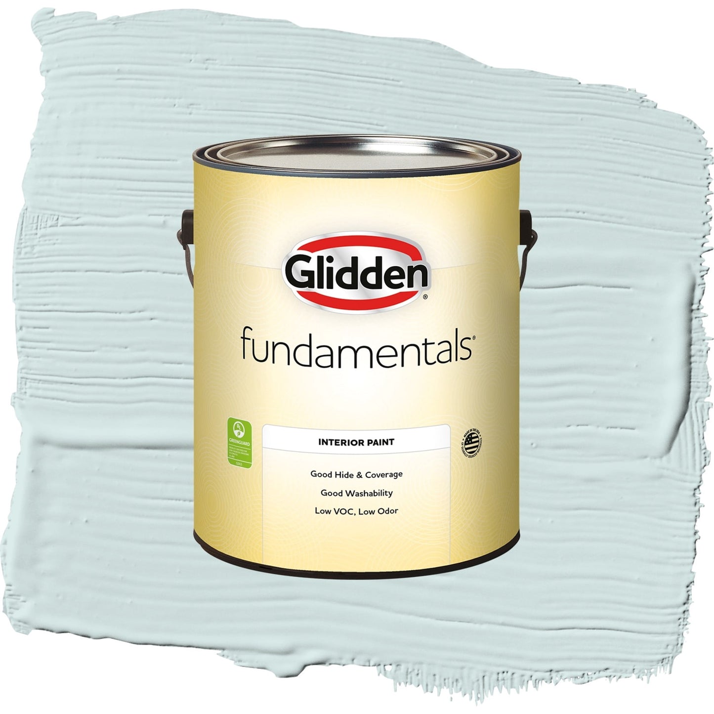 Glidden Fundamentals Watery Blue / Aqua Eggshell Interior Paint, 1 Gallon