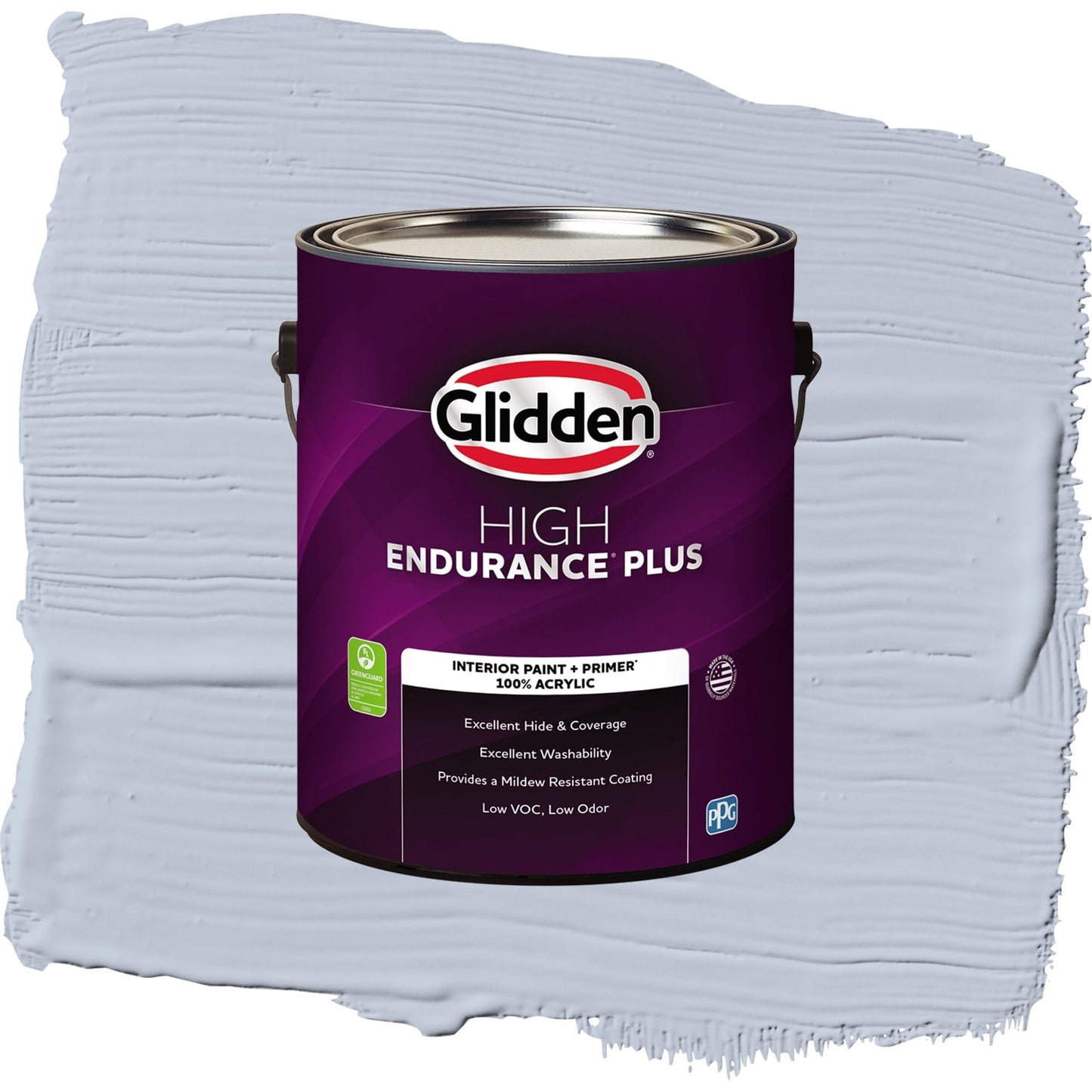 Glidden HEP Northern Exposure / Blue, Semi-Gloss Interior Paint with Primer, 1 Gallon
