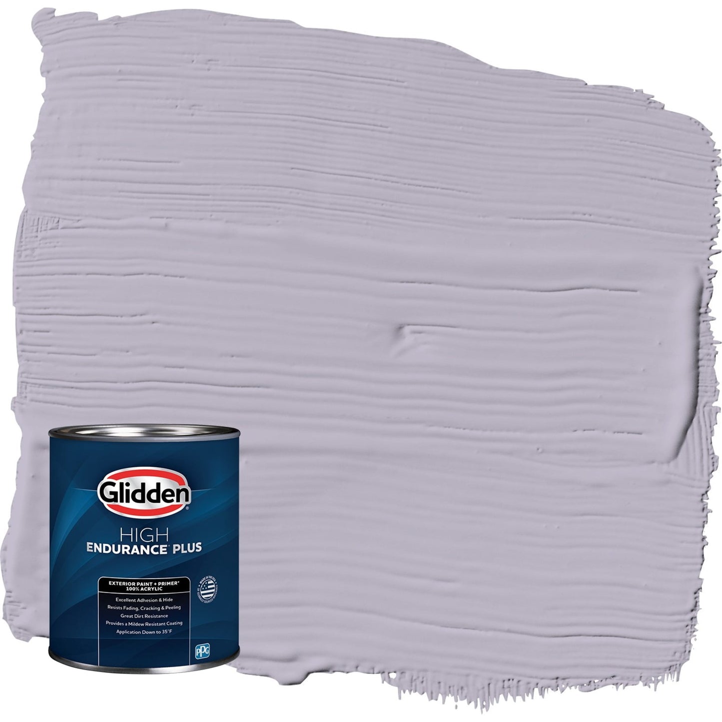 Glidden HEP Cloudberry / Purple Semi-Gloss Exterior Paint with Primer, 1 Quart