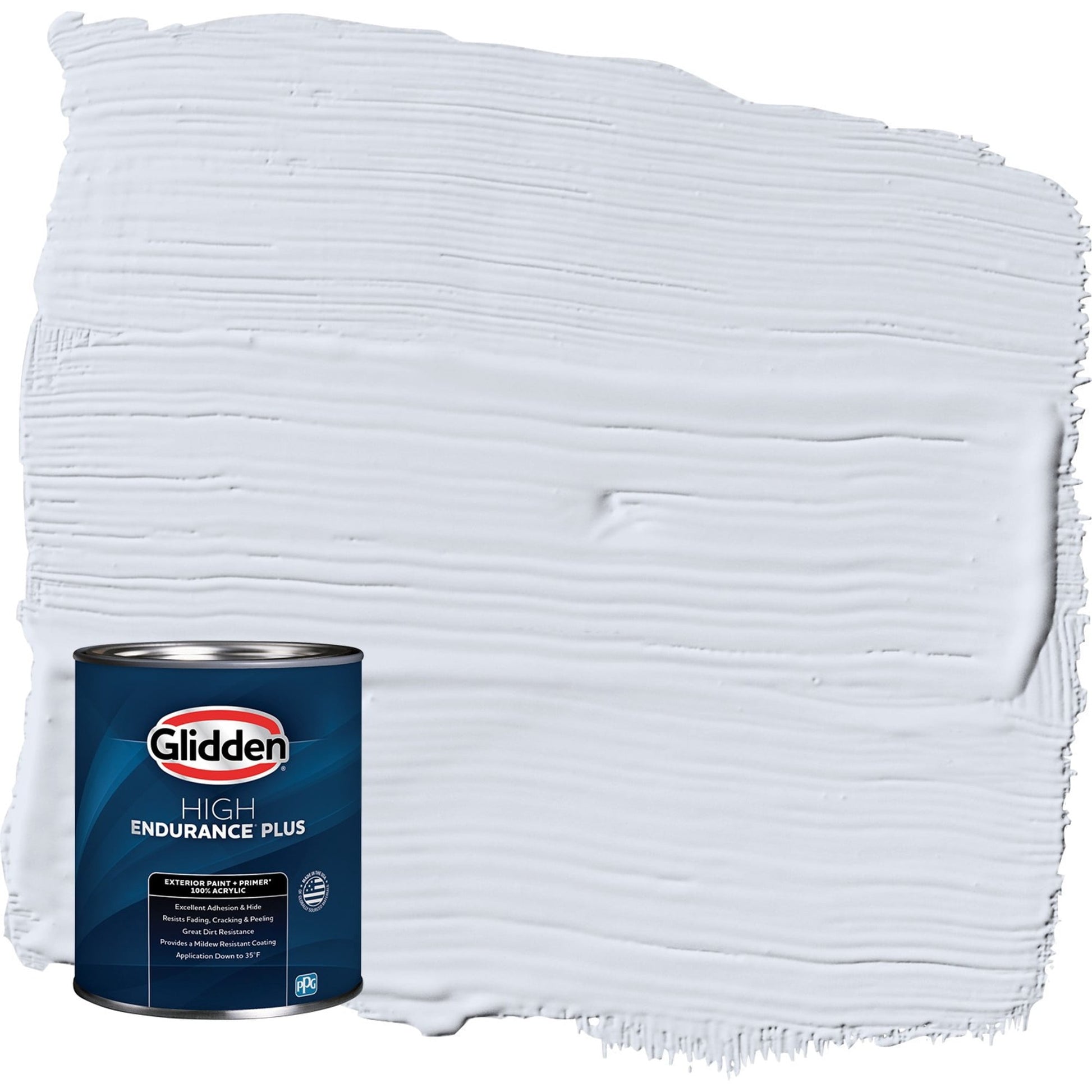 Glidden HEP Irradiant Iris / Purple Semi-Gloss Exterior Paint with Primer, 1 Quart