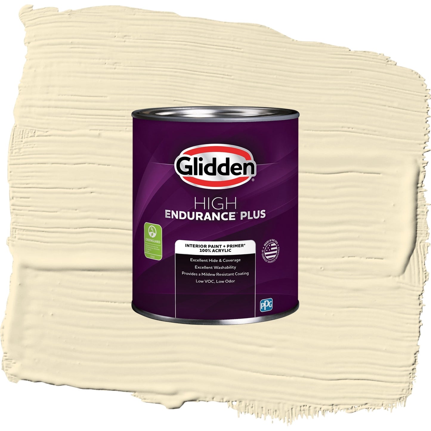 Glidden HEP Soleil / Yellow, Semi-Gloss Interior Paint with Primer, 1 Quart