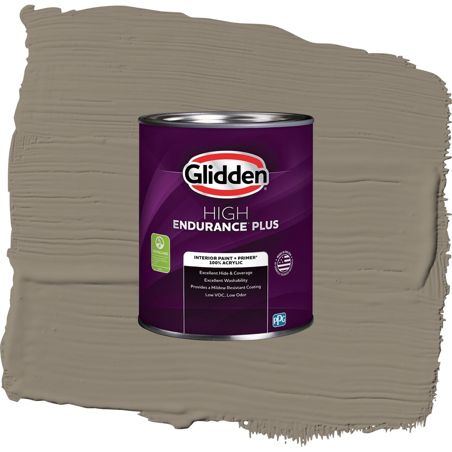 Glidden HEP Bear Cub Interior Paint + Primer Semi Gloss , 1 Quart