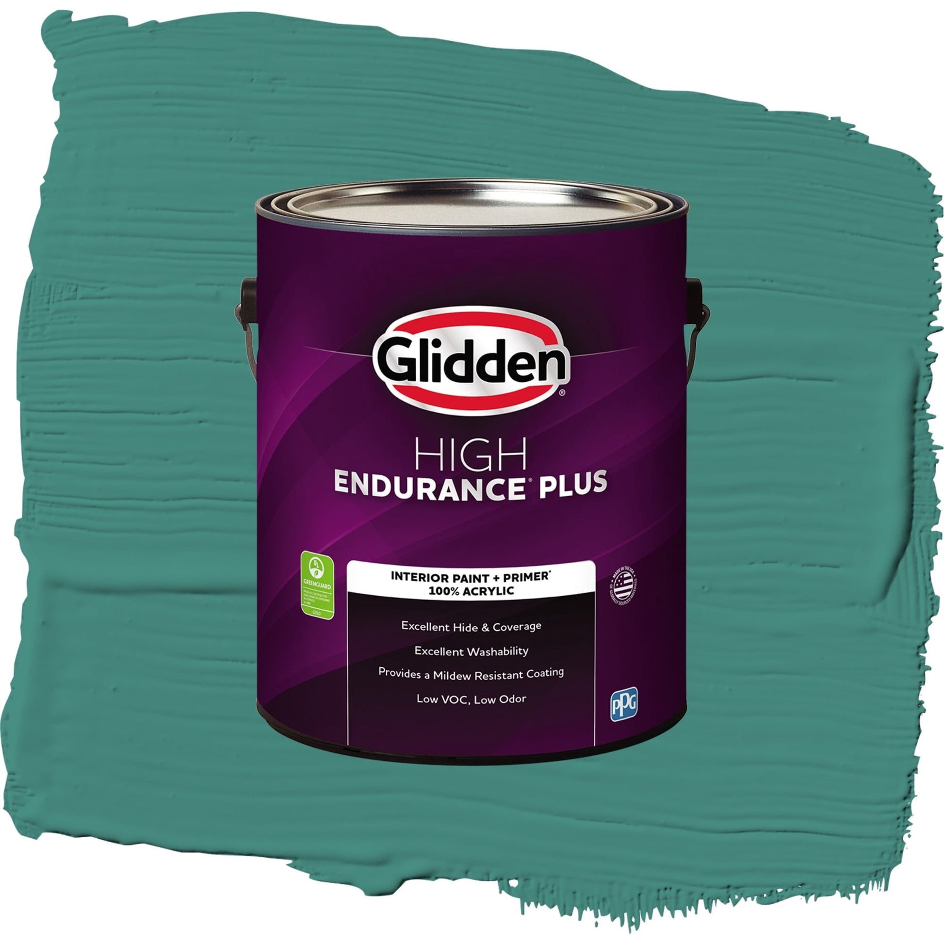 Glidden HEP Carlisle Interior Paint + Primer Flat , 1 Gallon