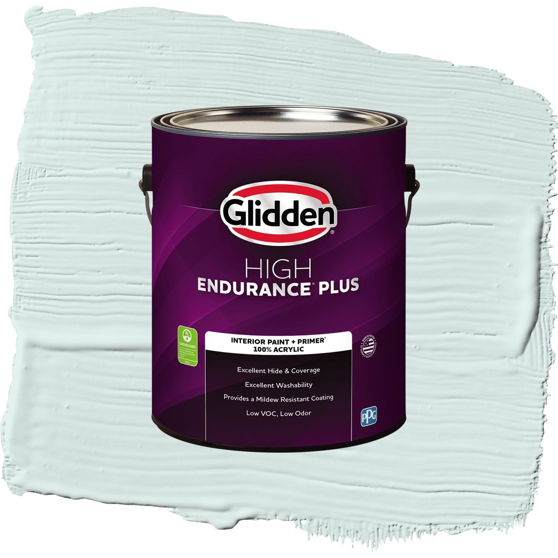 Glidden HEP Cave Pearl Interior Paint + Primer Flat , 1 Gallon