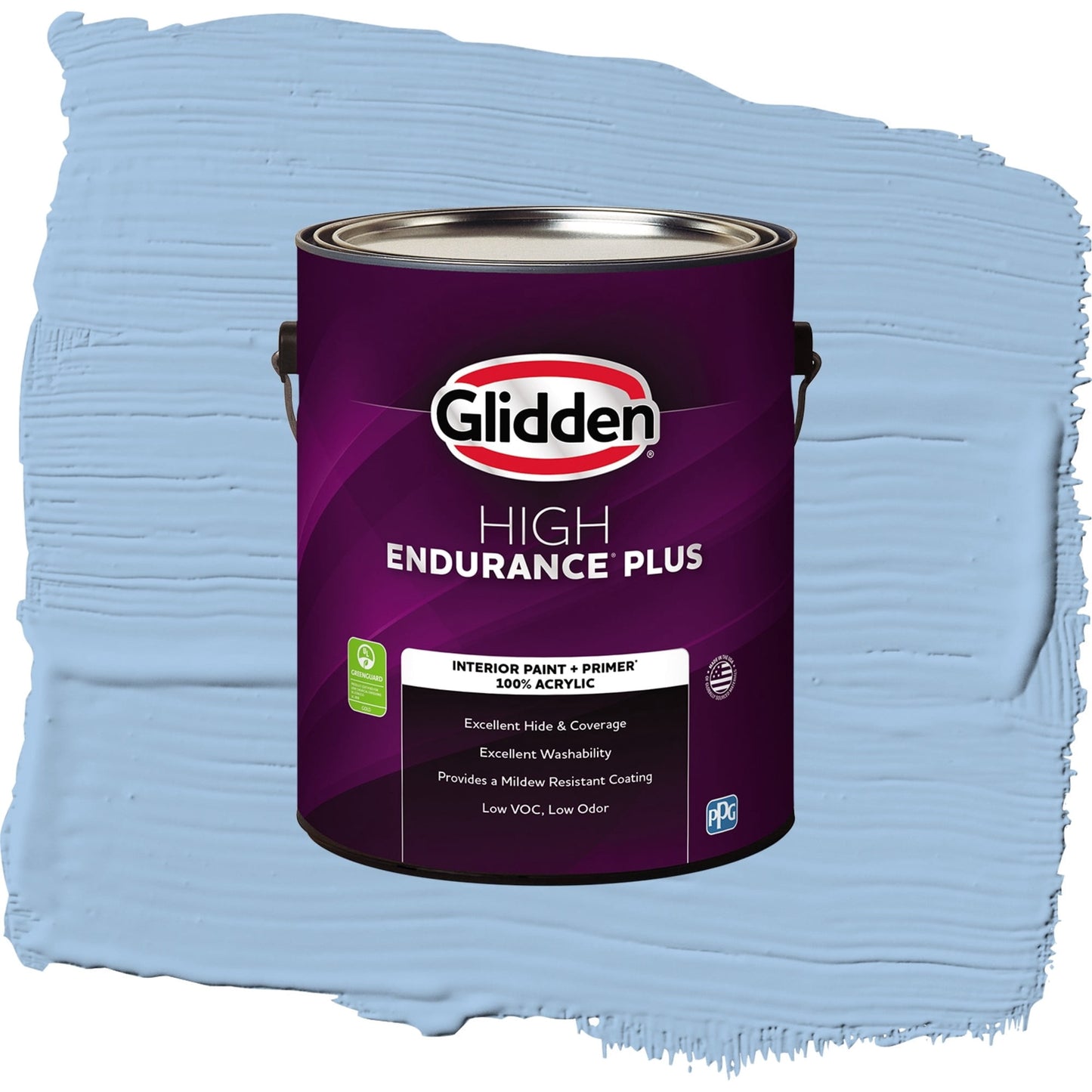 Glidden HEP Everlasting Interior Paint + Primer Semi Gloss , 1 Gallon