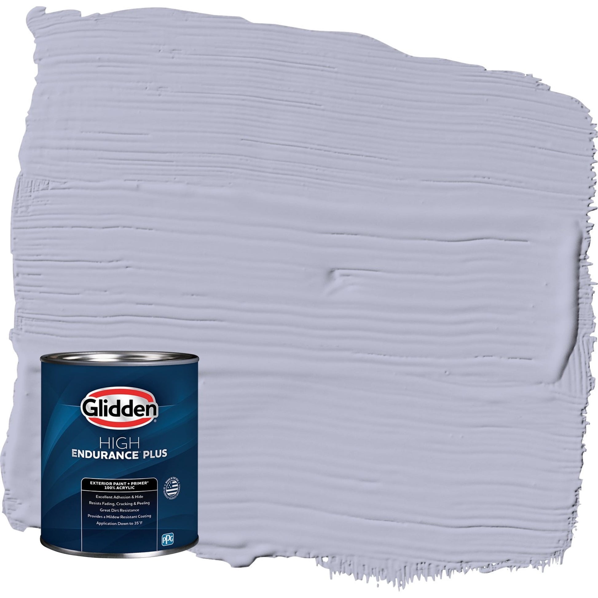 Glidden HEP Cosmic / Purple Semi-Gloss Exterior Paint with Primer, 1 Quart
