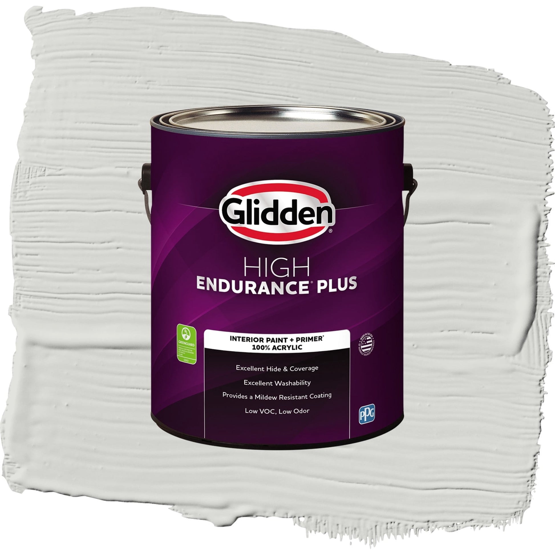 Glidden HEP Fog Interior Paint + Primer Eggshell , 1 Gallon