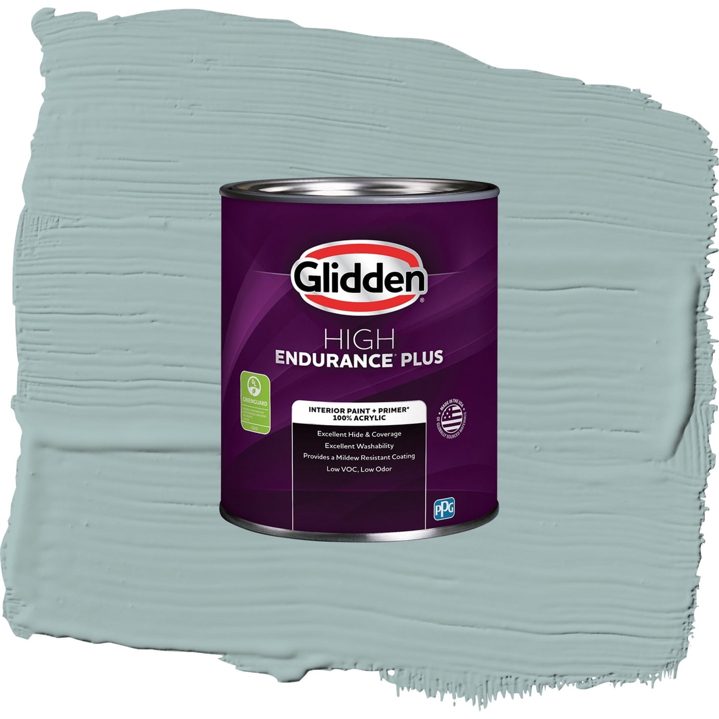 Glidden HEP Holly Glen Interior Paint + Primer Eggshell , 1 Quart