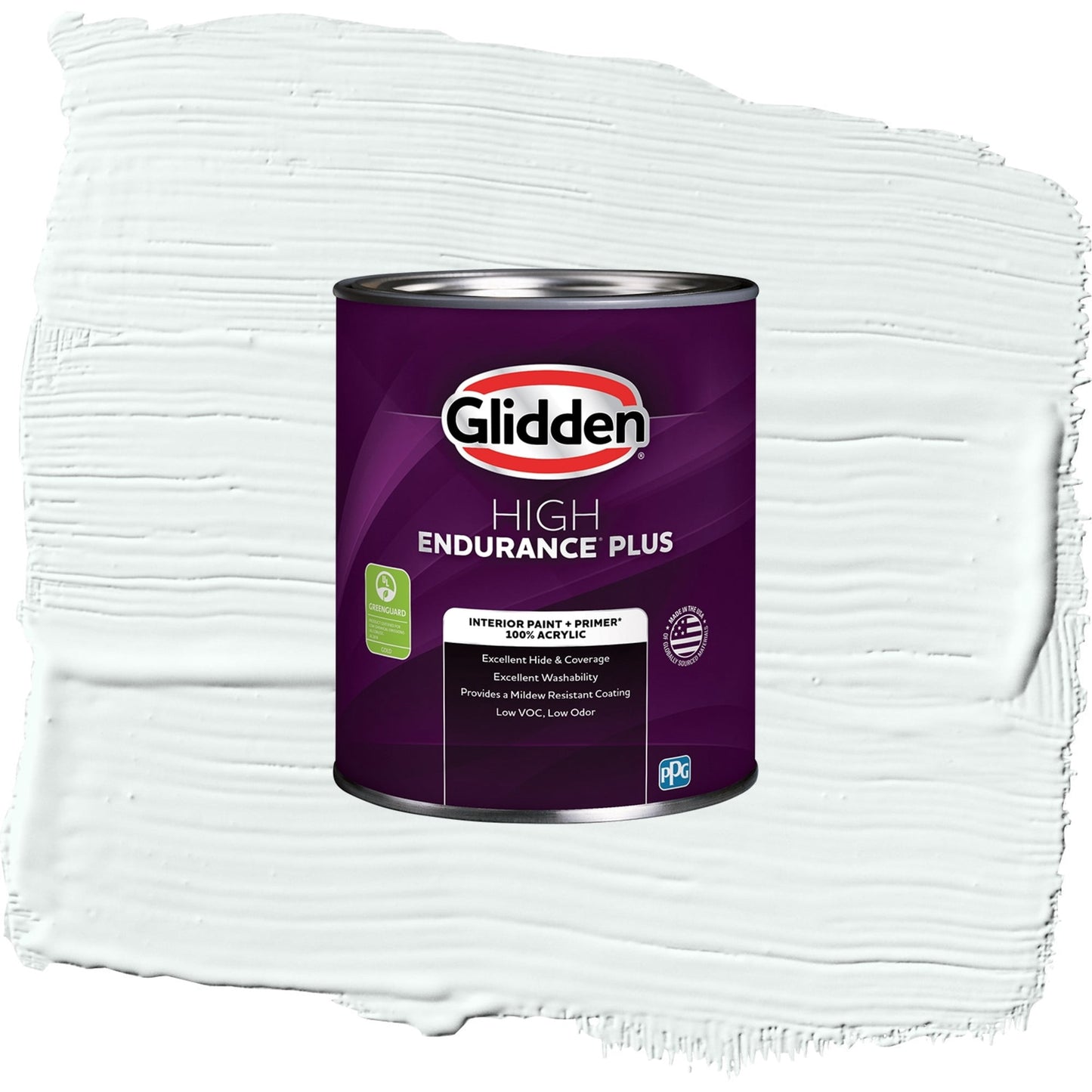 Glidden HEP Ice Castles Interior Paint + Primer Eggshell , 1 Quart