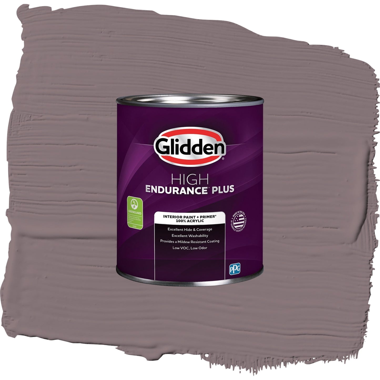 Glidden HEP Choo Choo / Purple, Eggshell Interior Paint with Primer, 1 Quart