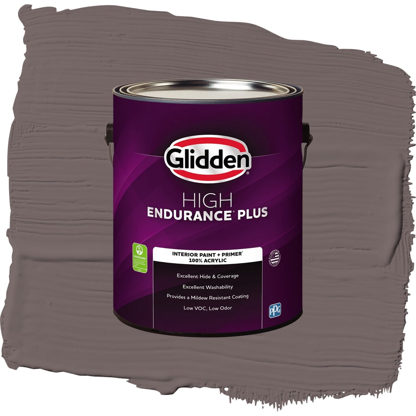 Glidden HEP Eagle Eye / Brown, Semi-Gloss Interior Paint with Primer, 1 Gallon