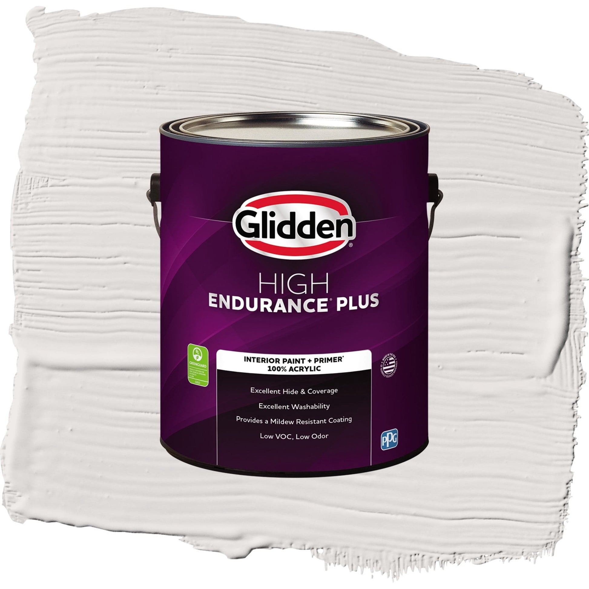 Glidden HEP Fall Chill / Grey, Semi-Gloss Interior Paint with Primer, 1 Gallon