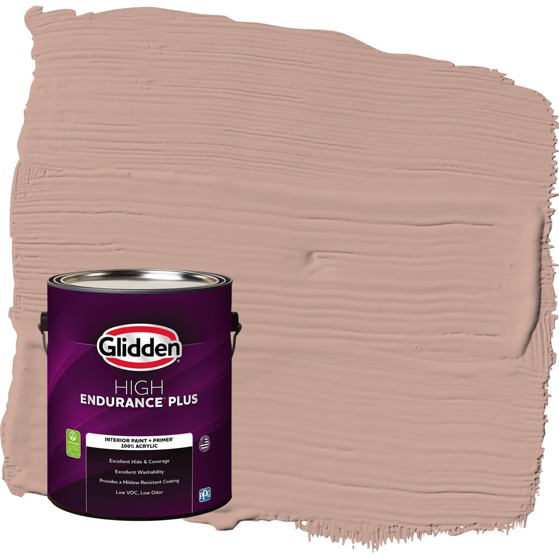 Glidden HEP Just Rosey / Orange, Semi-Gloss Interior Paint with Primer, 1 Gallon