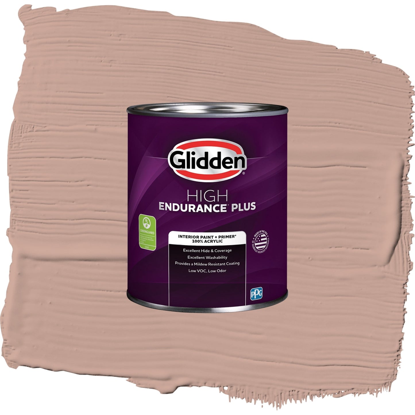 Glidden HEP Just Rosey / Orange, Semi-Gloss Interior Paint with Primer, 1 Quart