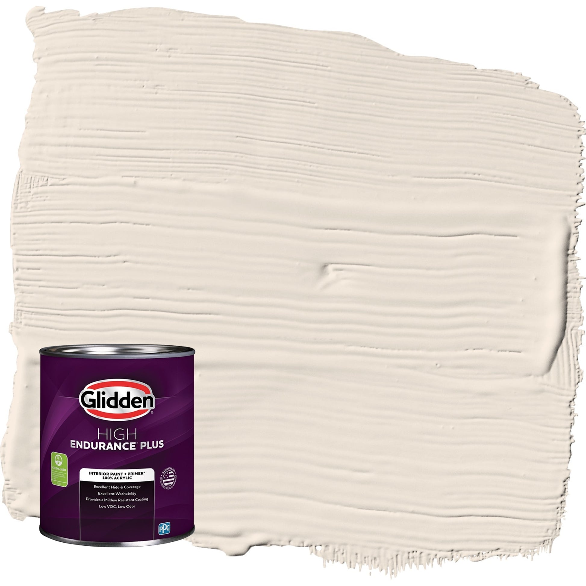 Glidden HEP Moroccan Moonlight / Beige, Semi-Gloss Interior Paint with Primer, 1 Quart