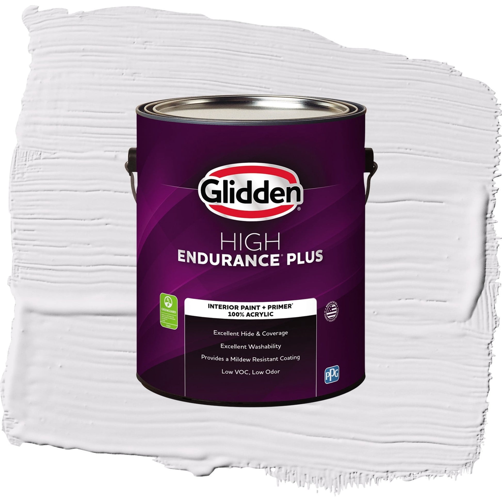 Glidden HEP Orchid Blossom / Purple, Eggshell Interior Paint with Primer, 1 Gallon