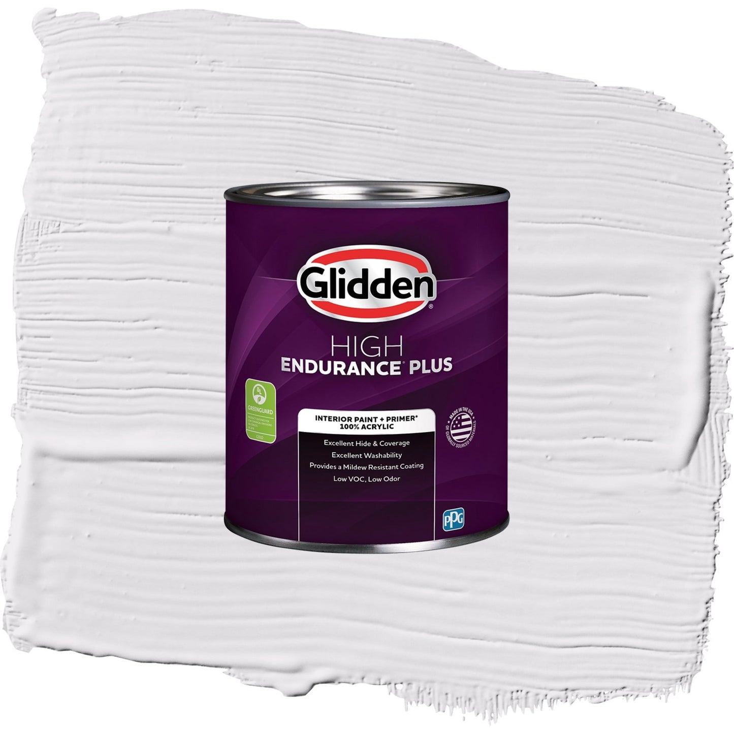 Glidden HEP Orchid Blossom / Purple, Eggshell Interior Paint with Primer, 1 Quart