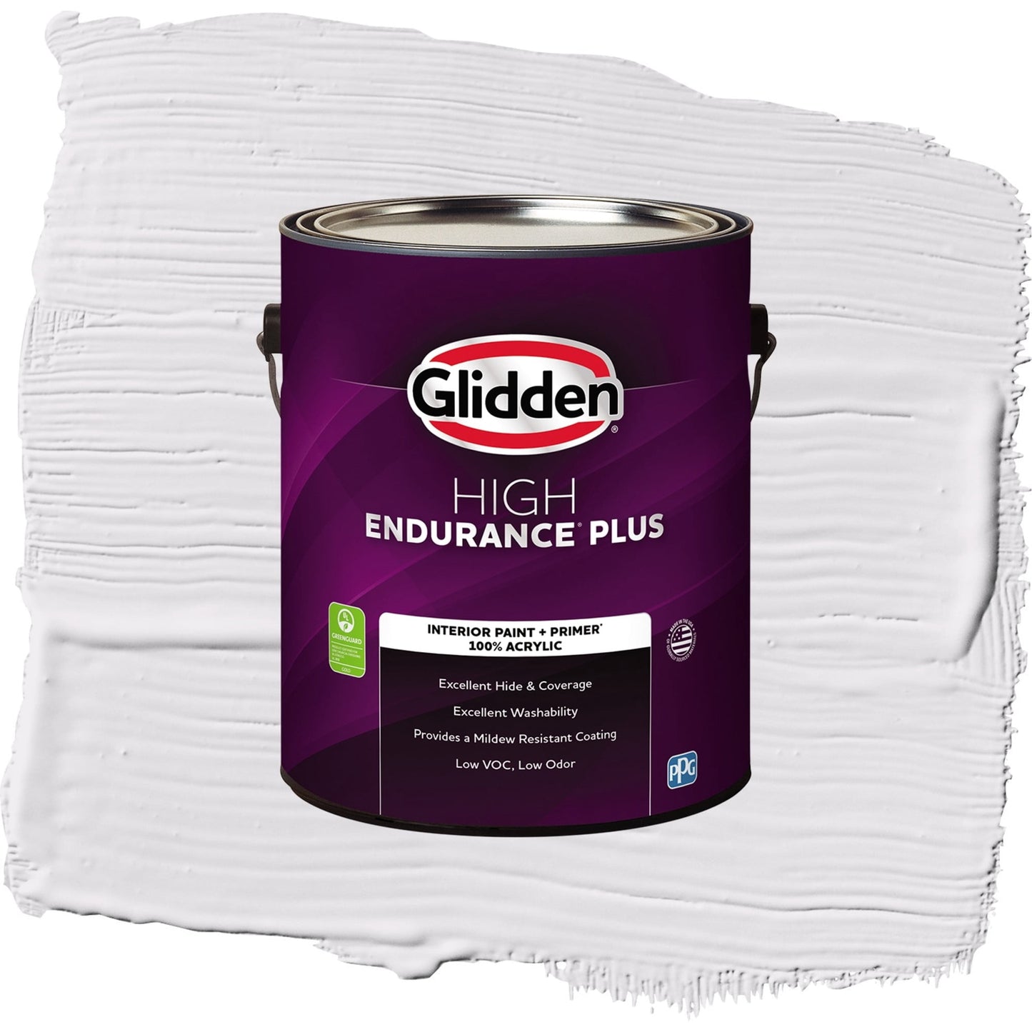 Glidden HEP Orchid Blossom / Purple, Semi-Gloss Interior Paint with Primer, 1 Gallon