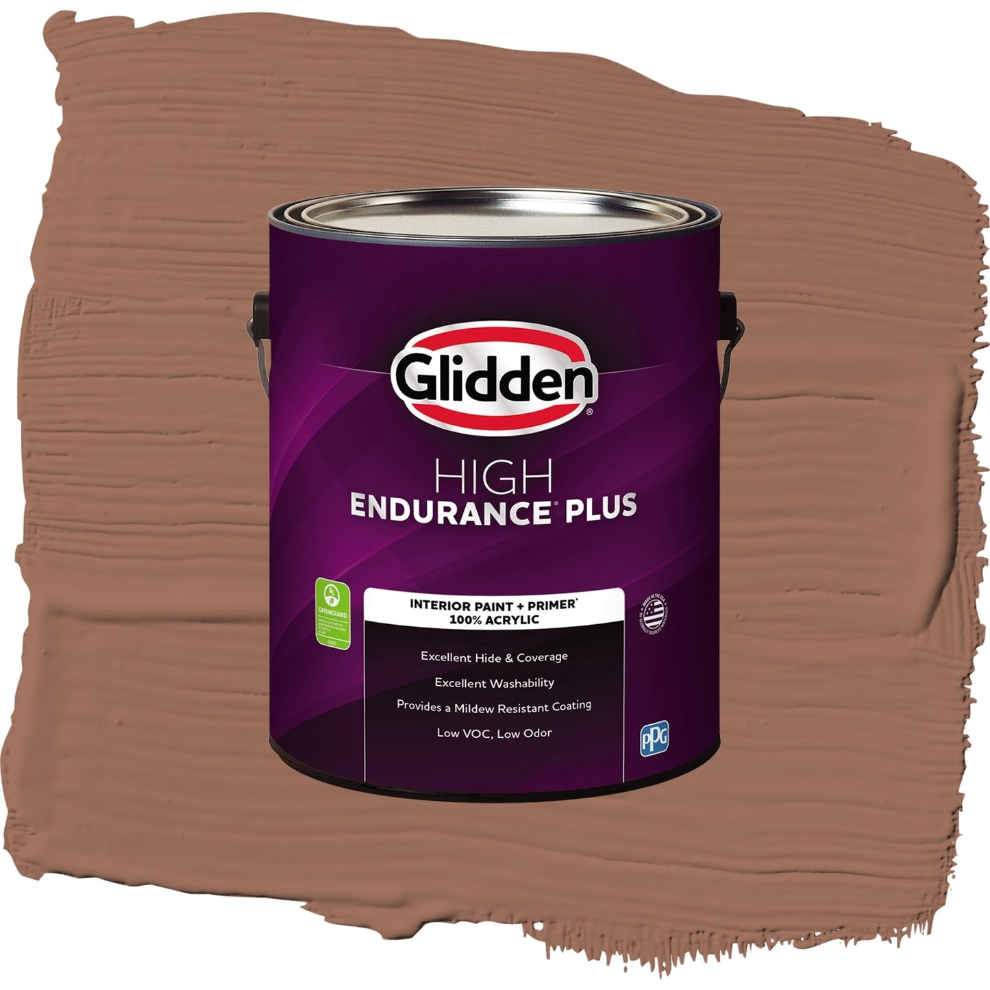 Glidden HEP Prairie Fire / Beige, Eggshell Interior Paint with Primer, 1 Gallon