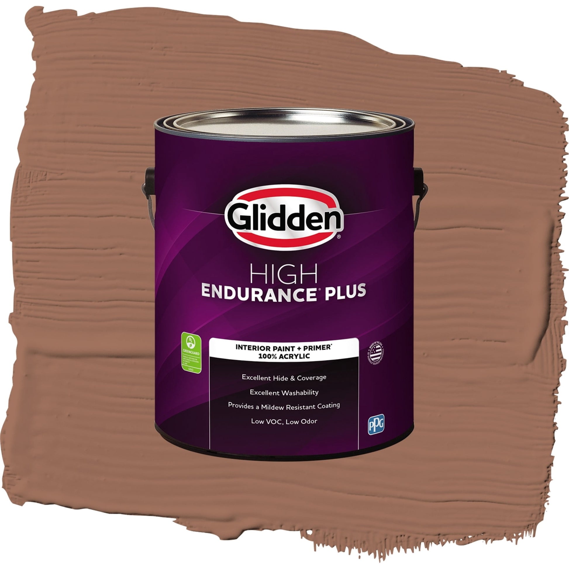 Glidden HEP Prairie Fire / Beige, Eggshell Interior Paint with Primer, 1 Gallon