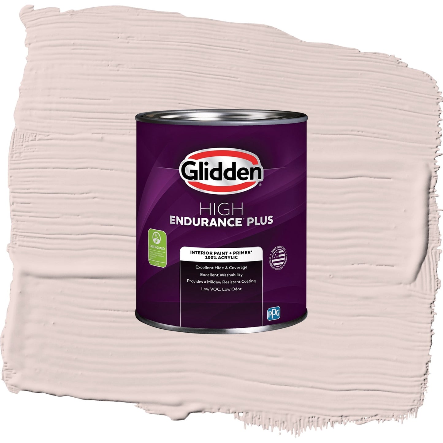 Glidden HEP Romeo / Pink, Semi-Gloss Interior Paint with Primer, 1 Quart