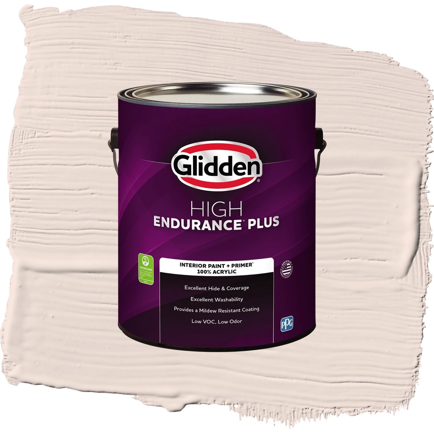 Glidden HEP Sandy Beach / Orange, Eggshell Interior Paint with Primer, 1 Gallon