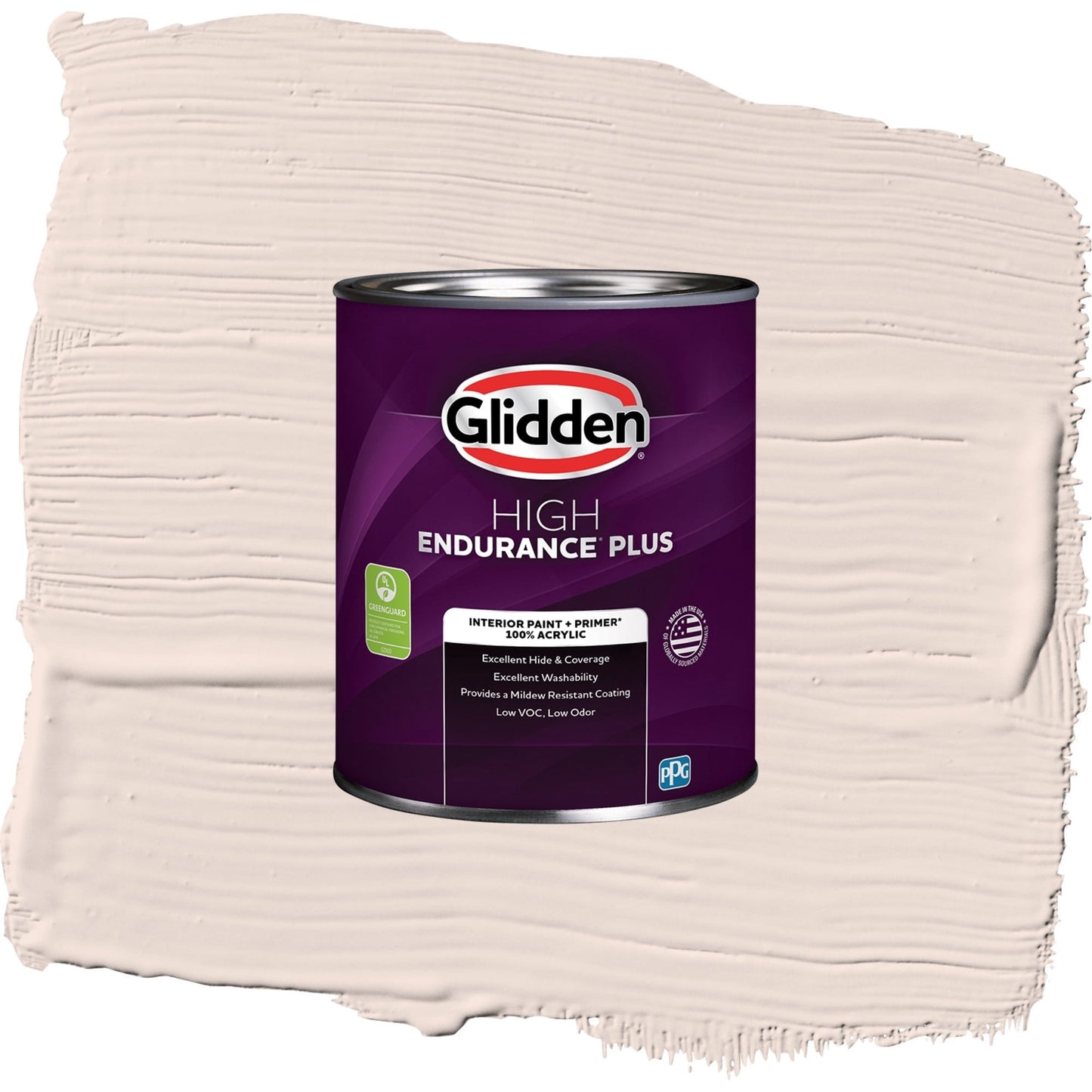 Glidden HEP Sandy Beach / Orange, Semi-Gloss Interior Paint with Primer, 1 Quart