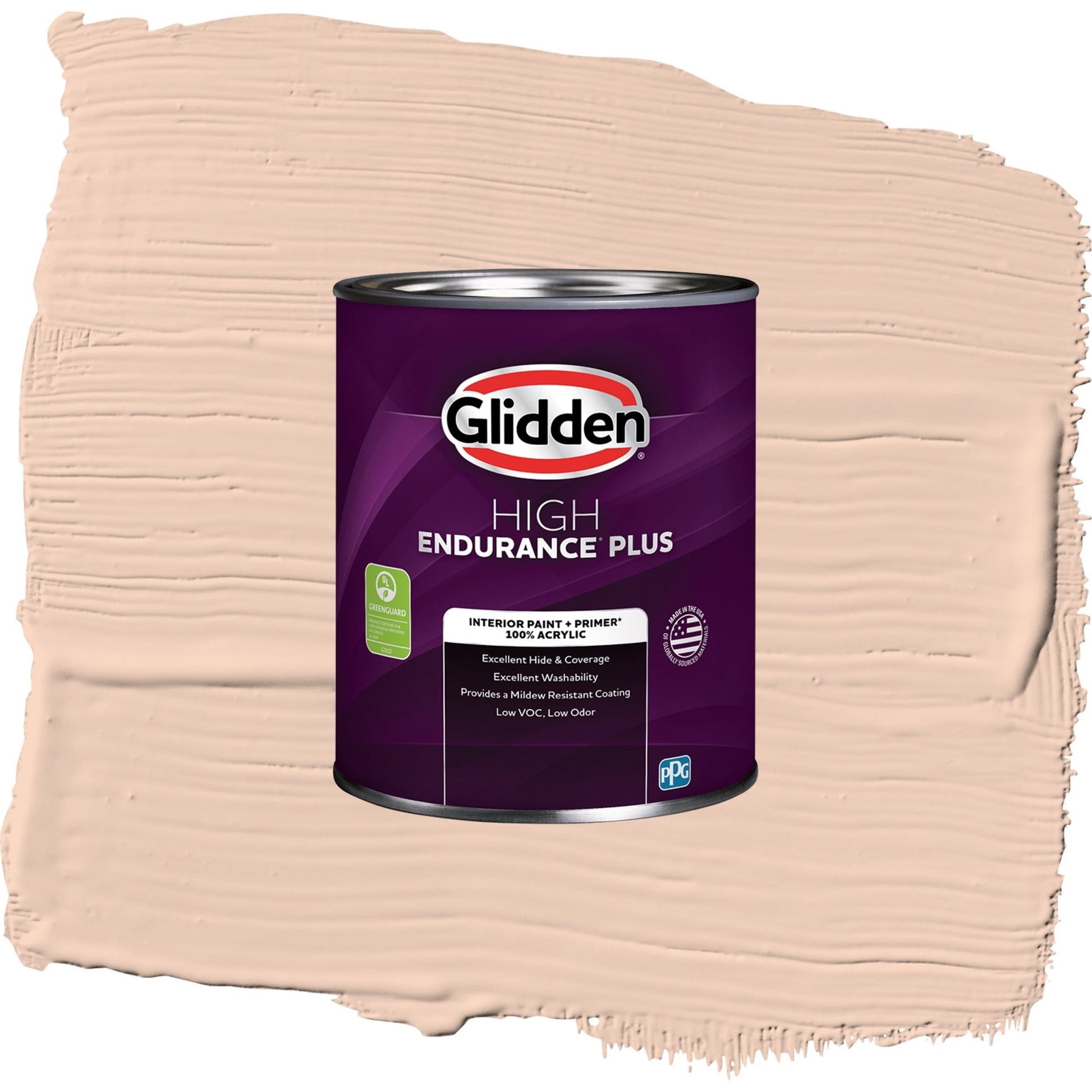 Glidden HEP Scotchtone / Orange, Semi-Gloss Interior Paint with Primer, 1 Quart