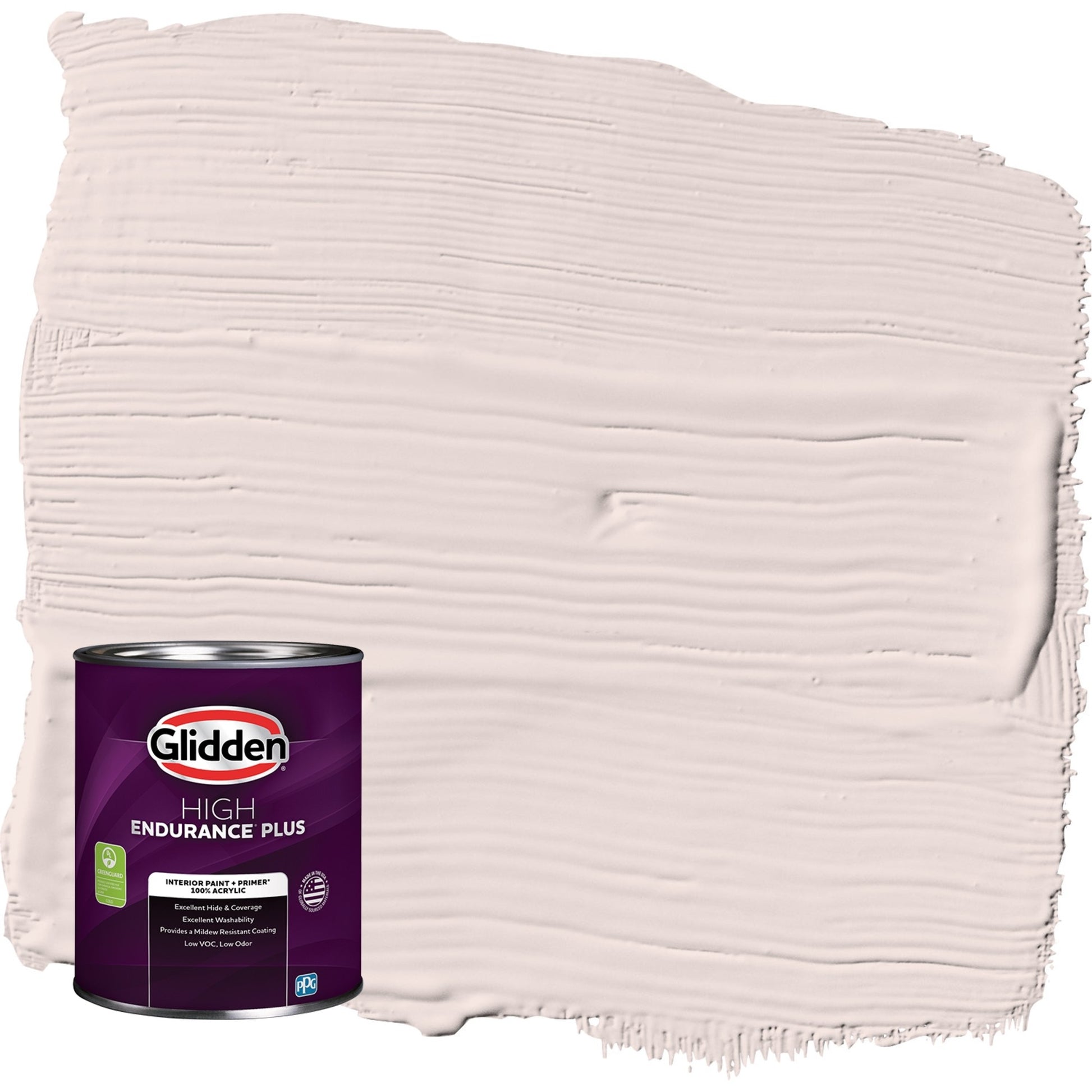 Glidden HEP Sea Anemone / Pink, Semi-Gloss Interior Paint with Primer, 1 Quart