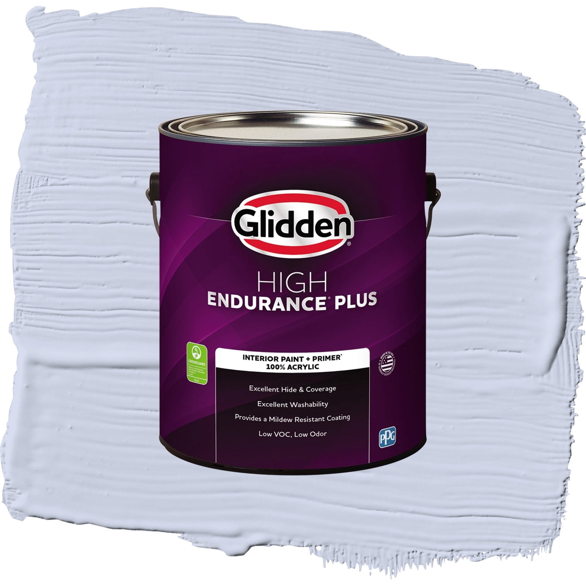 Glidden HEP Sweet Emily / Purple, Semi-Gloss Interior Paint with Primer, 1 Gallon
