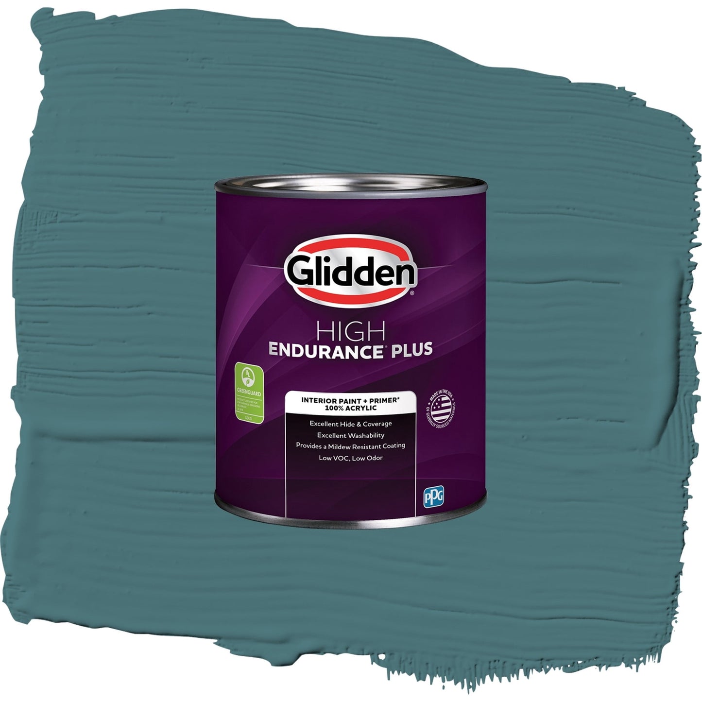 Glidden HEP Vining Ivy / Green, Eggshell Interior Paint with Primer, 1 Quart