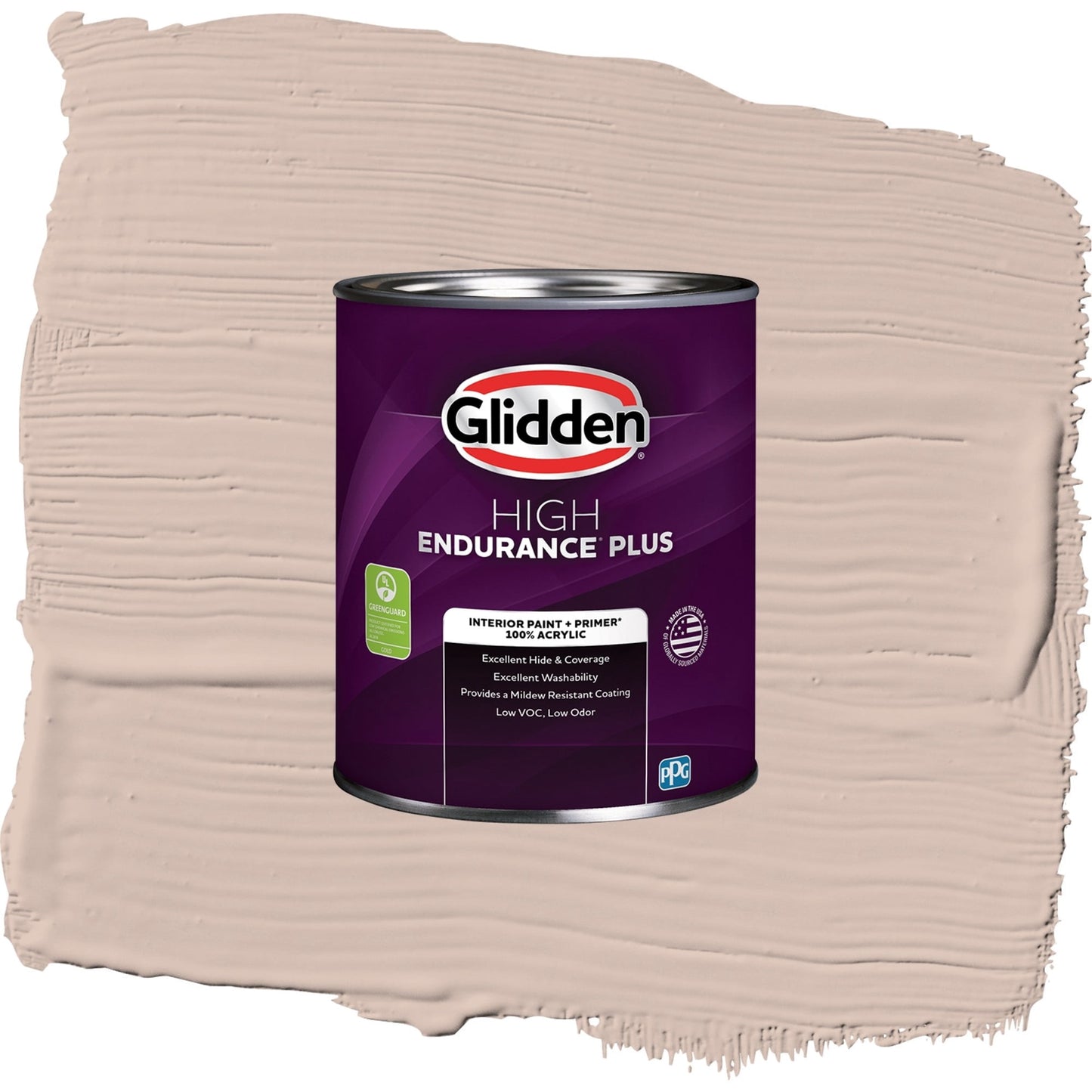 Glidden HEP Wild Rice / Orange, Eggshell Interior Paint with Primer, 1 Quart