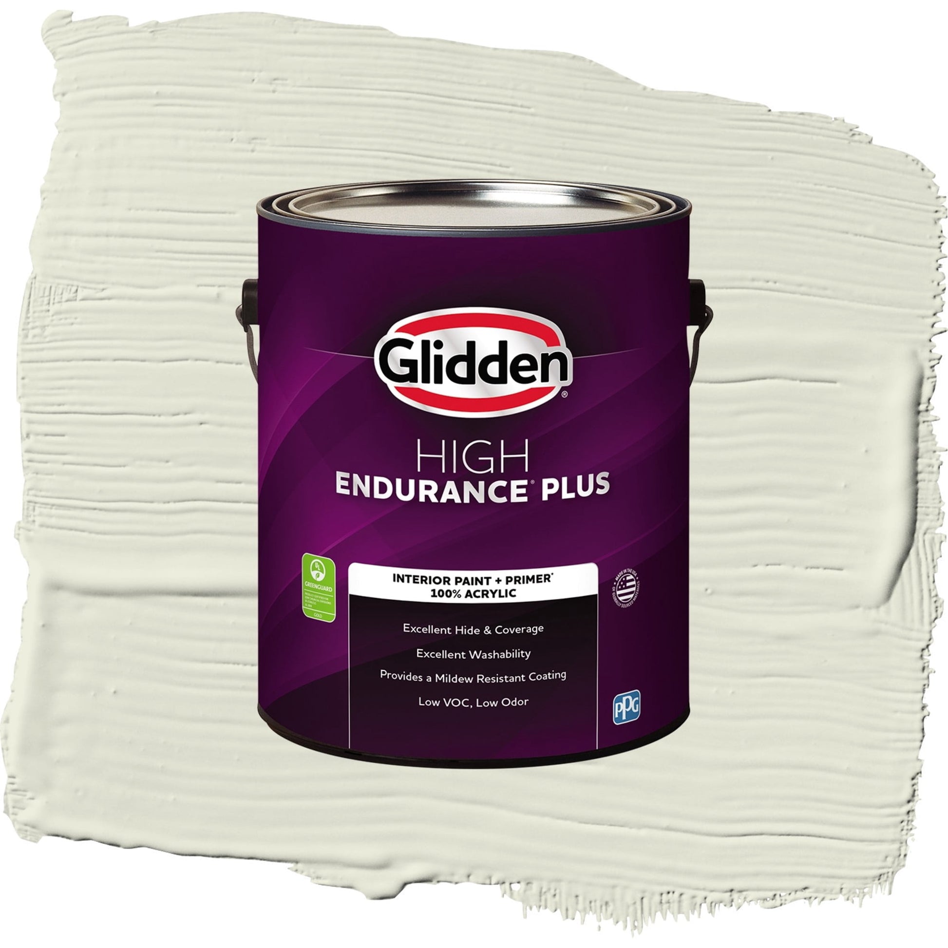 Glidden HEP Wild Wheat / Green, Eggshell Interior Paint with Primer, 1 Gallon